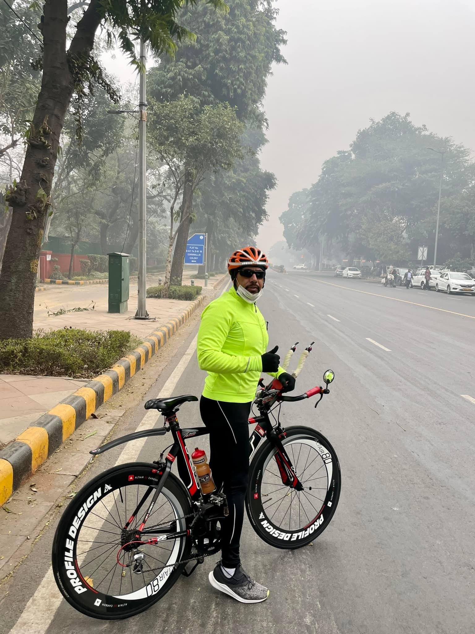 Robert Vadra on X: "What fun cycling early Sunday morning!! Quite foggy!!  It's the best way to get yourself charged up & to make the most of your day  …. Get up,