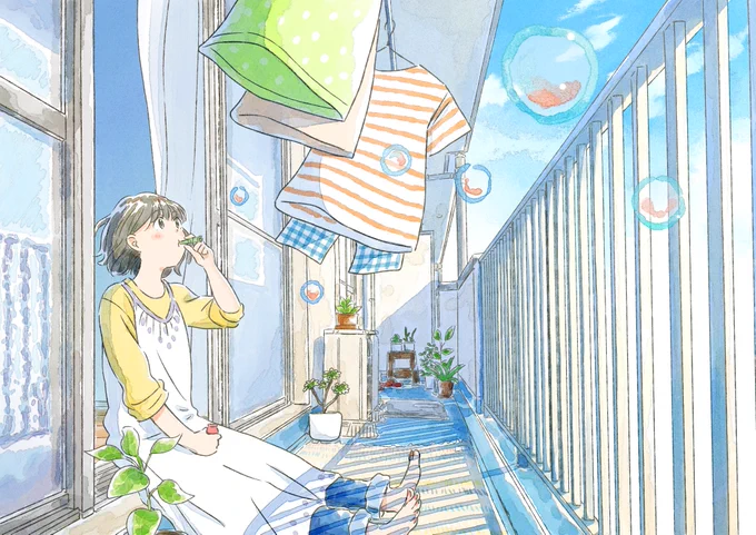 今年もイラスト見て頂き、ありがとうございました!来年も頑張ります◎
 #2021年自分が選ぶ今年の4枚 