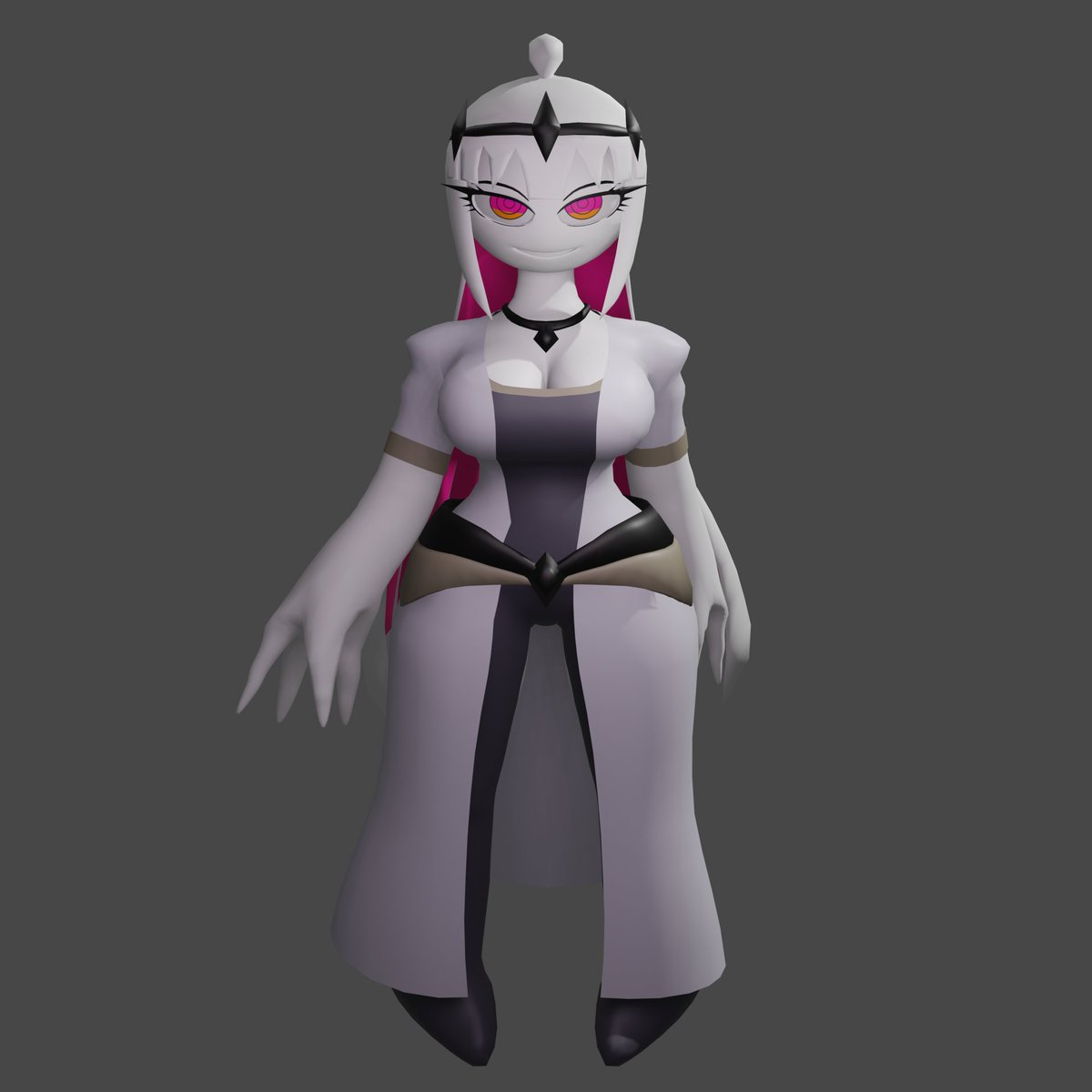 @SugarRatio I really love the Nikusa's design so I did a 3D model! It