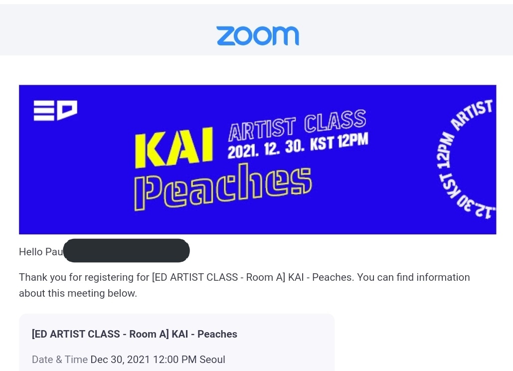 thatweirdyeoja's tweet photo. I'M GONNA CRY ใ
ใ
ใ
ใ
ใ
ใ
ใ
SEE YOU ON THE 30TH, JONGIN-AH ๐ญ๐ญ๐ญ
#KAI_Peaches #KAI_ArtistClass
@weareoneEXO https://t.co/c55QgCmP9E