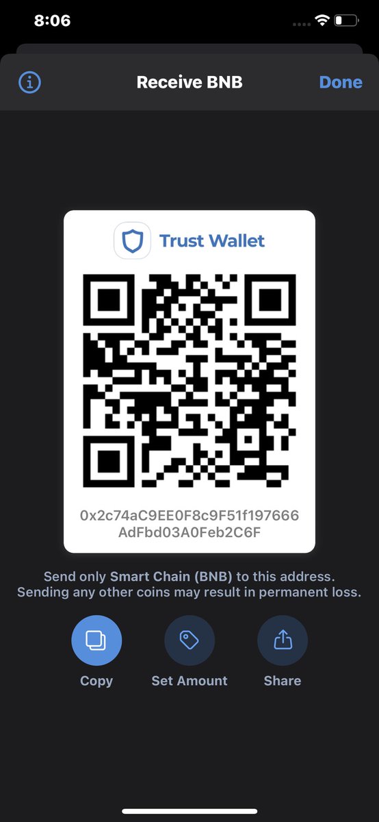 hensztech's tweet photo. @markhenry9069 Done ✅  bnb16hxfh6xu53yst9de7kexf56lf8fl56ty7p27hk https://t.co/CIeWm46MQk