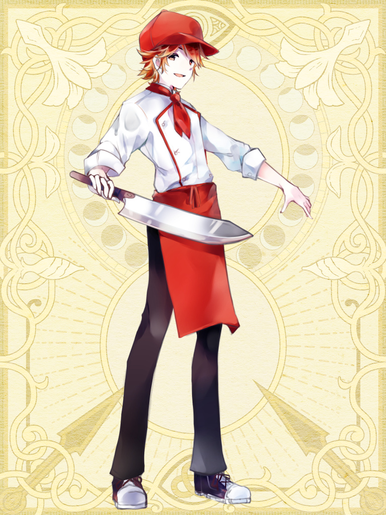 もふりーと 八百十三 そして嘉月君の全身イラストが完成してましたぁぁぁぁぁ イケメンシェフ チェインパラドクス C もふりーと 椎々檸檬様 トミーウォーカー T Co E1vgpfc9rz T Co Y1tfxfbccp Twitter