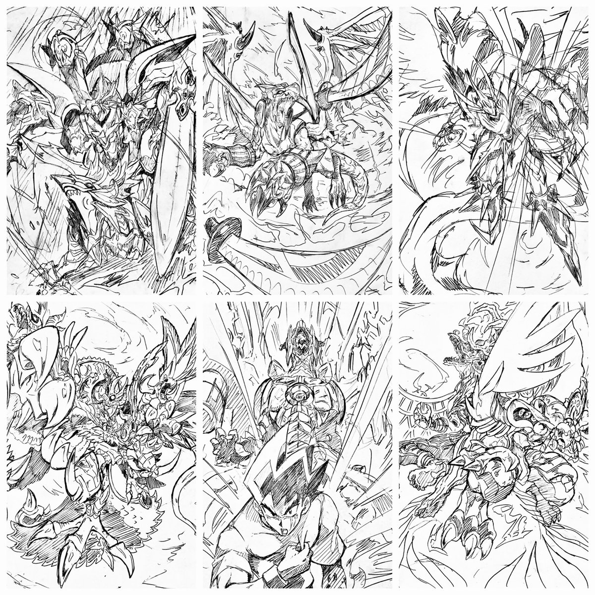 これまでに描いたデュエプレ、デュエマ関係の二次イラストまとめ(全部ではない
どれが好きかな? 