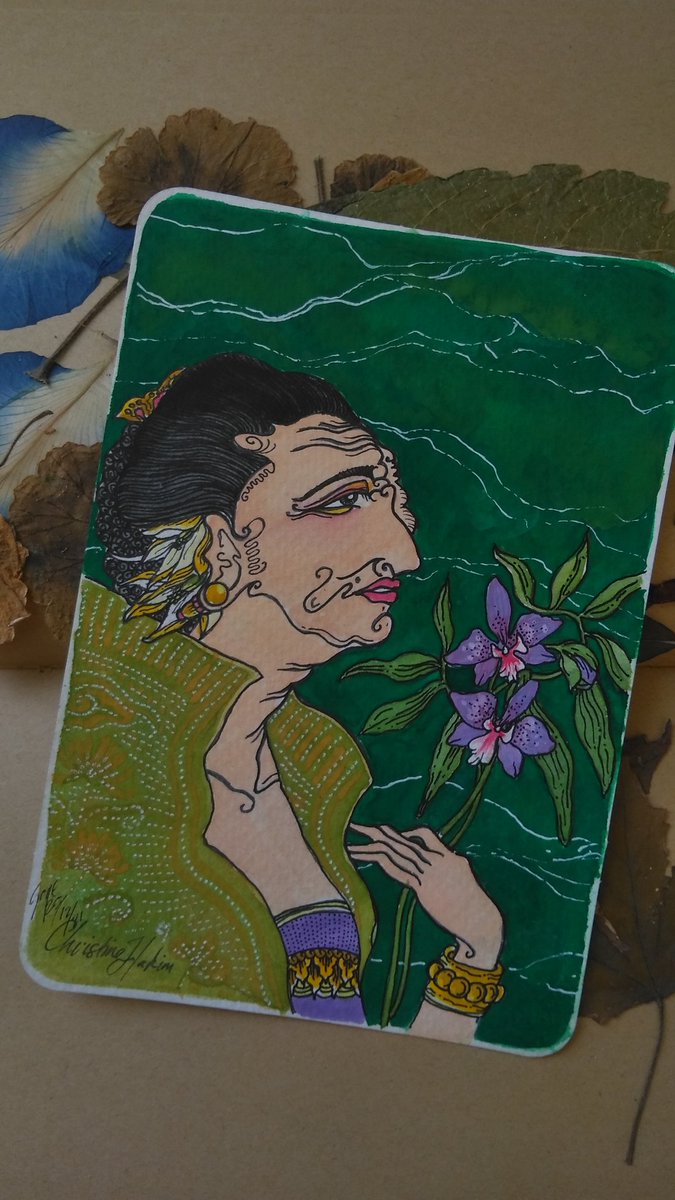 Pewayang Watak

#christinehakim #fansart #Watercolor #illustration #postcard #soge