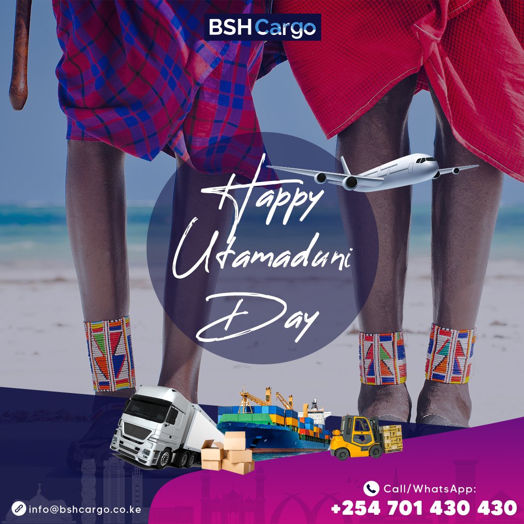 BSHcargo_'s tweet photo. May you unbox joy, love and positive vibes on this Utamaduni day. We are glad to have you on board as our customer and look forward to unboxing more cargo for you. 
#BSHcargo #Utamaduniday #Boxingday https://t.co/nDmkIT1wCm