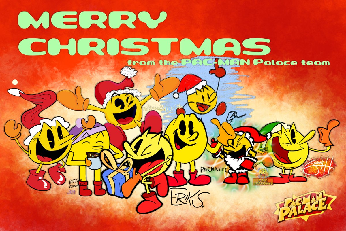 to celebrate christmas we decided to make a little art collab with the members of the team.