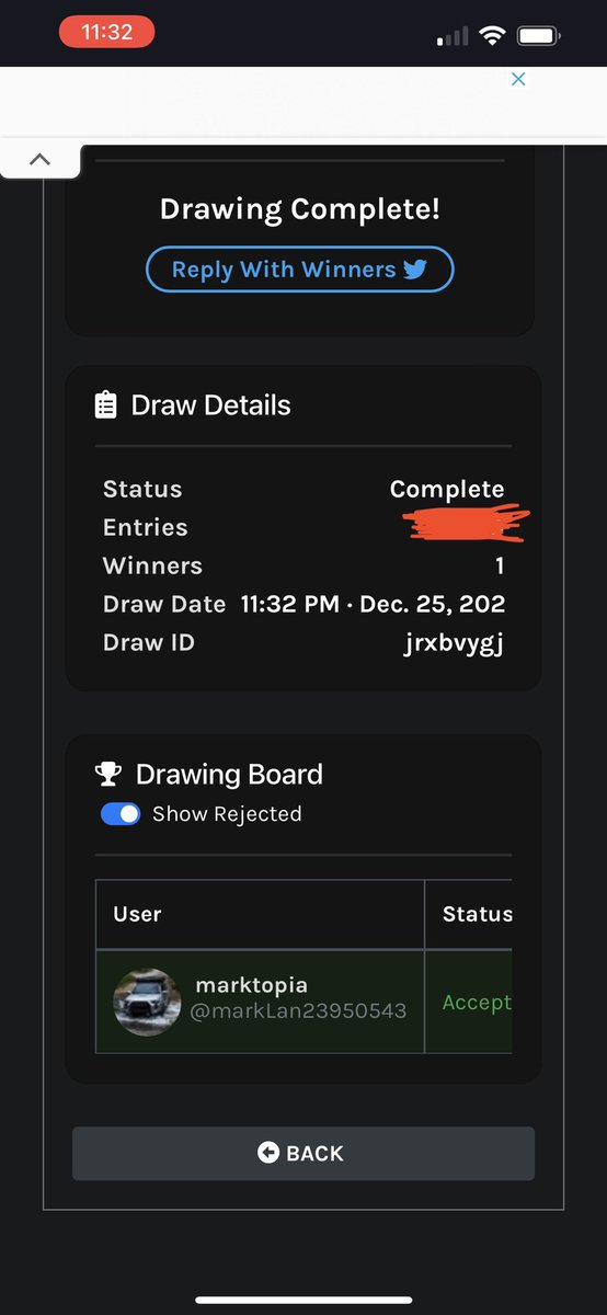 We have a winner! <a href="/markLan23950543/">marktopia</a> Congratulations! You have been randomly selected to win 1 Trillion $GOBBLE &amp; an #NFT whitelist spot! DM us within 72hrs to claim your prize! #NFT’s coming up next!

GobbleGobble.io
T.me/GobbleTokenOff…

#GOBBLE #GIVEAWAY #CRYPTO