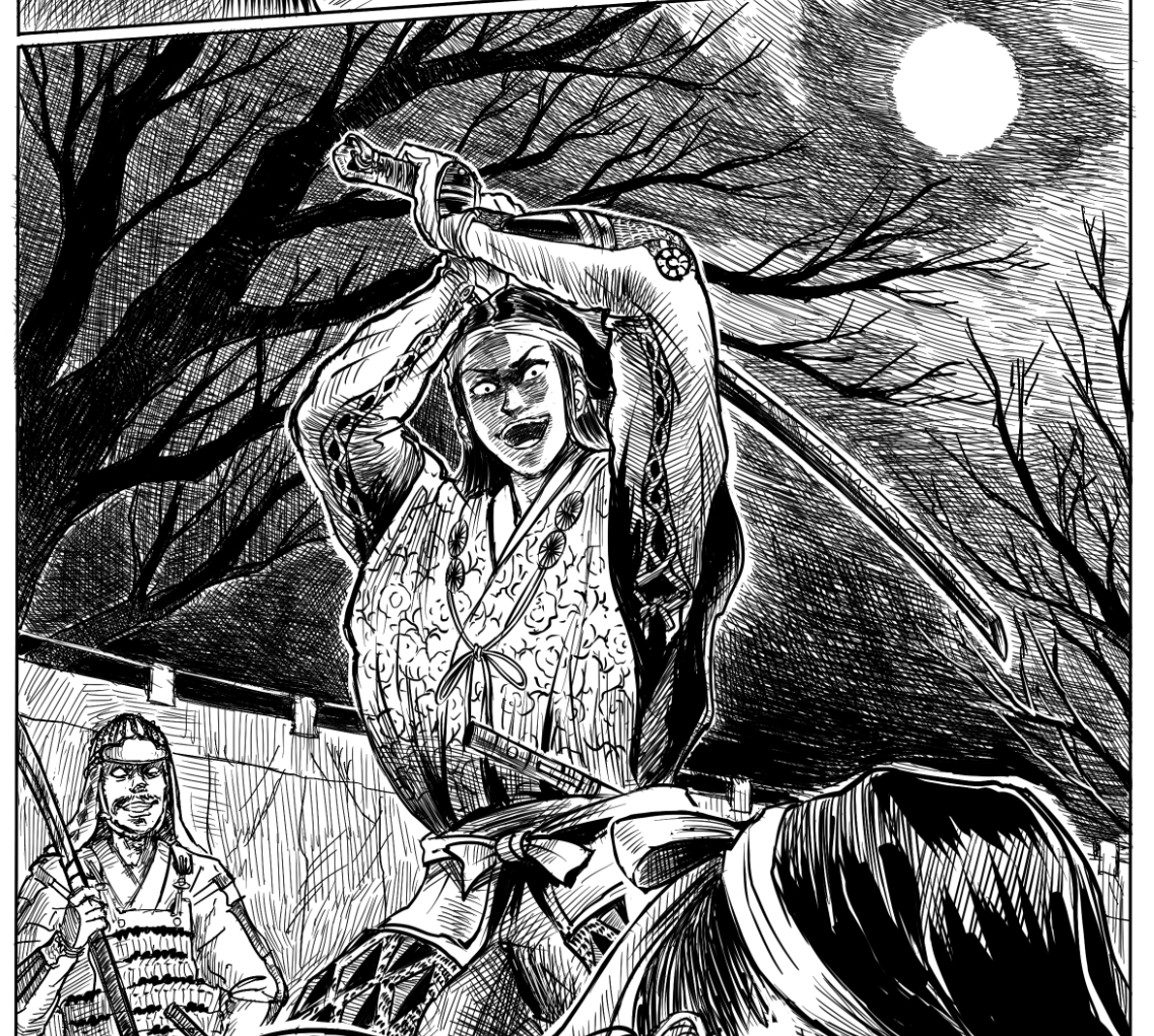 オリジナル漫画「兵(つわもの)死すべし」
最新3話まで公開中です。
南北朝時代を舞台にしたバイオレンスアクションです。読んで頂けると嬉しいです。
https://t.co/xuqq8IKkPF
#漫画が読めるハッシュタグ
#創作漫画