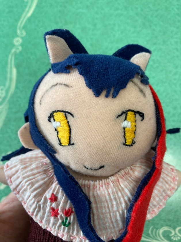 saidonCl's tweet photo. クリスマスプレゼントにサプライズで貰った手作りのミオしゃ！！
めちゃくちゃ可愛い！
その子はホロライブ見ていないはずなのに頑張って作ってくれました。
 #みおーん絵 https://t.co/G9Xsp6ByYO