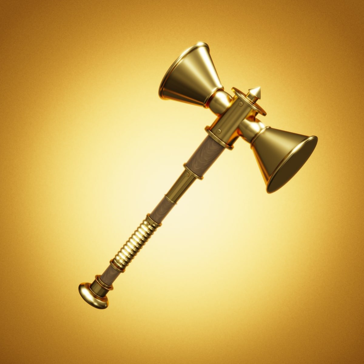 THEtofuNinja's tweet photo. @ThorGuards This is still pretty fun so imma keep going. Behold the golden hammer #GuardWeapons #ThorGuards This golden great warhammer is called "Wrath of Khrysos" Khrysos is apparently a spirit of gold and a child of Zeus. https://t.co/kP4iM3bpz9