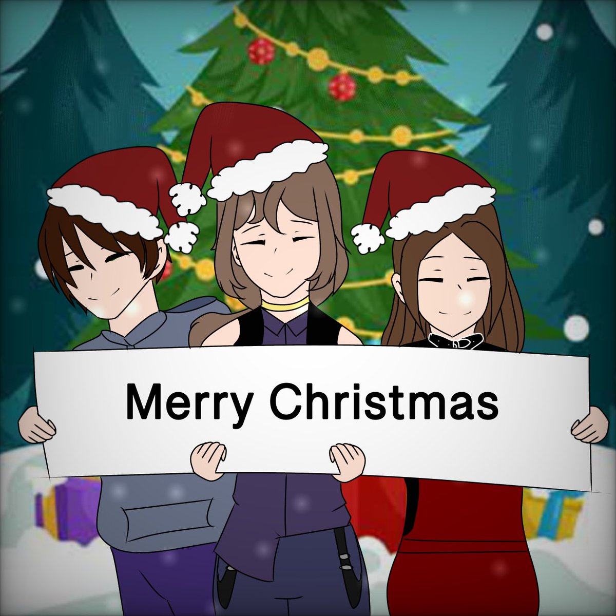 cookieparidice1's tweet photo. Merry Christmas everyone 🎄🎁 #merrychrismas #gacha #gachaclub #gachacommunity https://t.co/zfvP01iL08