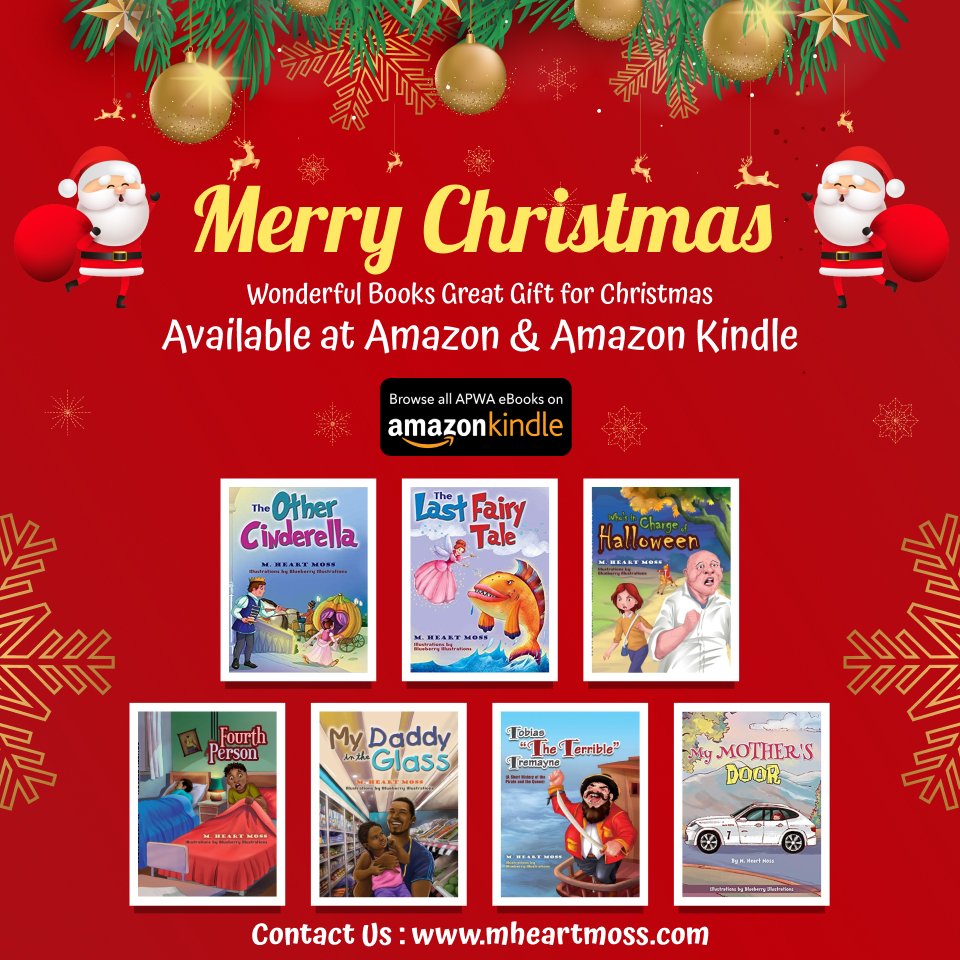 MHeartMossBooks's tweet photo. Wonderful Books Great Gift for Christmas.

https://t.co/haaPpuQHtJ

#happymerrychristmas https://t.co/6CfvuPkquj