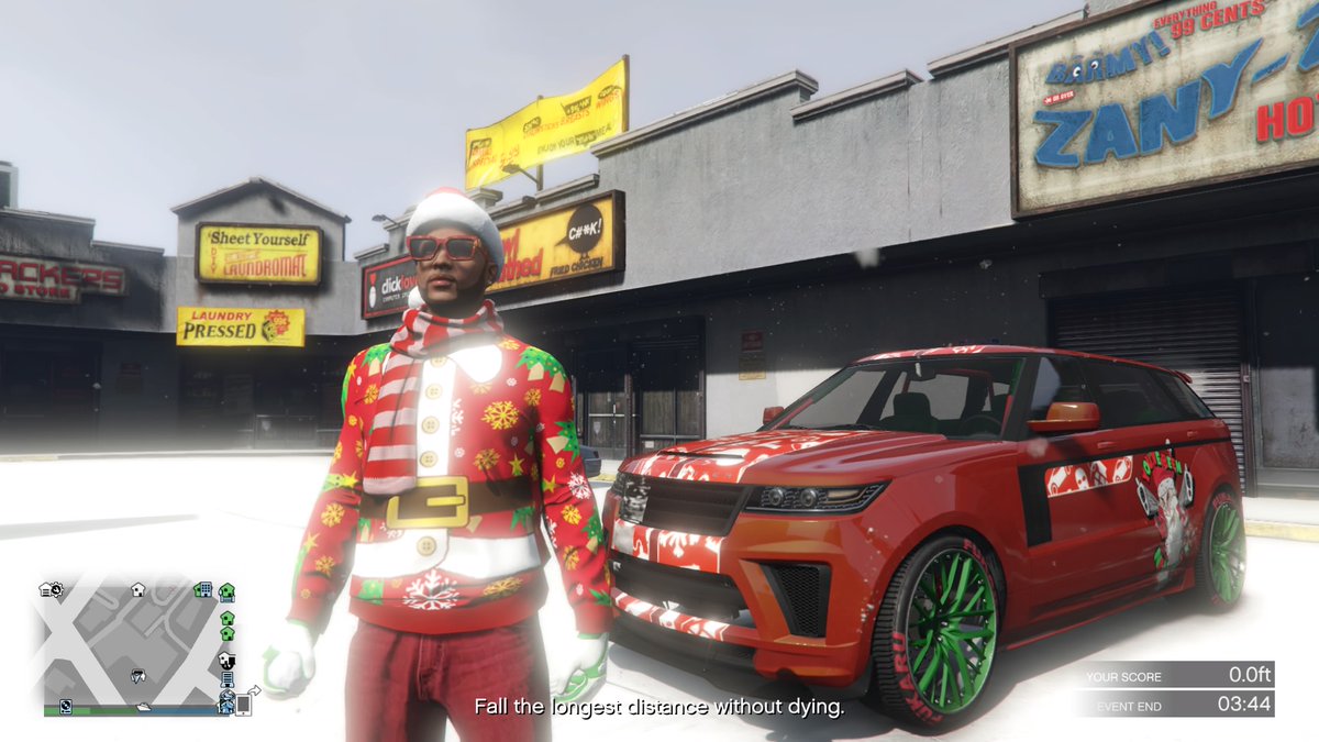 ChaosTheTorch's tweet photo. Merry Xmas ya filthy animals....#GTAOnline #GTA5 #GTA #DripGod #TopGrinder #BigBank #Ballin #DreDre #FranklinClinton https://t.co/EonQKsvoj1