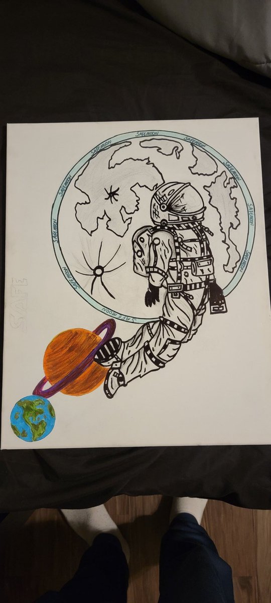 michael_brenno's tweet photo. my first drawing after 14 years without drawing, @safemoon me back this wish, i'm not done yet.
@TheFudHound @safemoonbrasil @SafemoonJoe @SafemoonWarrior @SafemoonArmyYT 🔥🚀🌕🎅 https://t.co/bH8FLr000u