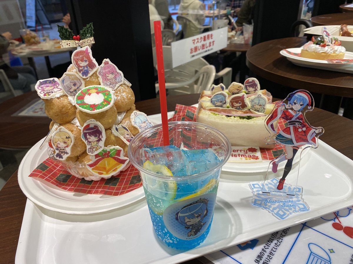 スカイツリー→BLEACH展→3期生カフェ
昨日は東京でうろちょろしてました!
どれも良かった!
充実したクリスマスでしたワ
#ホロライブ
#BLEACH 