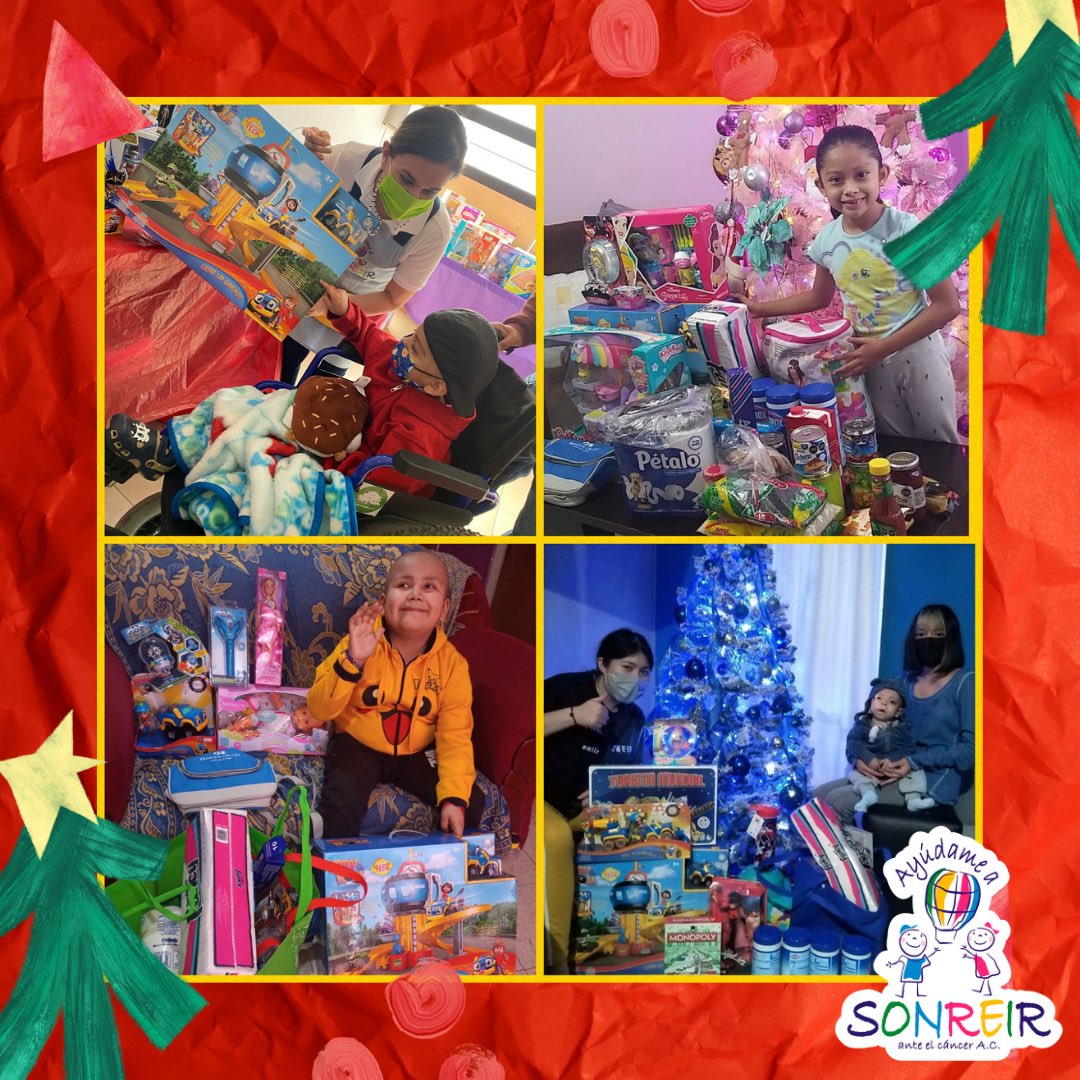 AyudameaSonreir's tweet photo. ¡GRACIAS #donadoresASAC por una #NavidadASAC repleta de #amor para l@s #MaestrosDeVida que #ASAC acompaña!
200 familias han gozado de una #CenaNavideña con los ingredientes más ricos y nutritivos, además de regalos para cada miembro.
¡GRACIAS INFINITAS Y #FelizNavidad! https://t.co/KiFRkoRjuL