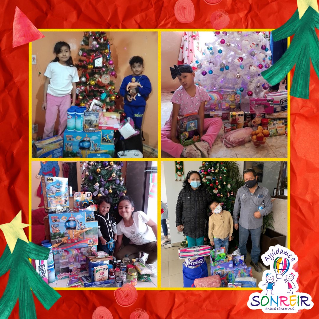 AyudameaSonreir's tweet photo. ¡GRACIAS #donadoresASAC por una #NavidadASAC repleta de #amor para l@s #MaestrosDeVida que #ASAC acompaña!
200 familias han gozado de una #CenaNavideña con los ingredientes más ricos y nutritivos, además de regalos para cada miembro.
¡GRACIAS INFINITAS Y #FelizNavidad! https://t.co/KiFRkoRjuL