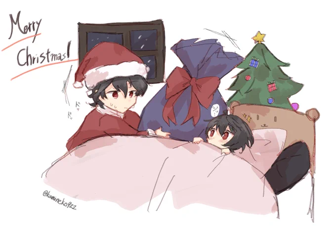 #零凛ワンドロライ
大遅刻すみません〜!!
🎄🎄🎁🎁🎁🦇🦇 
