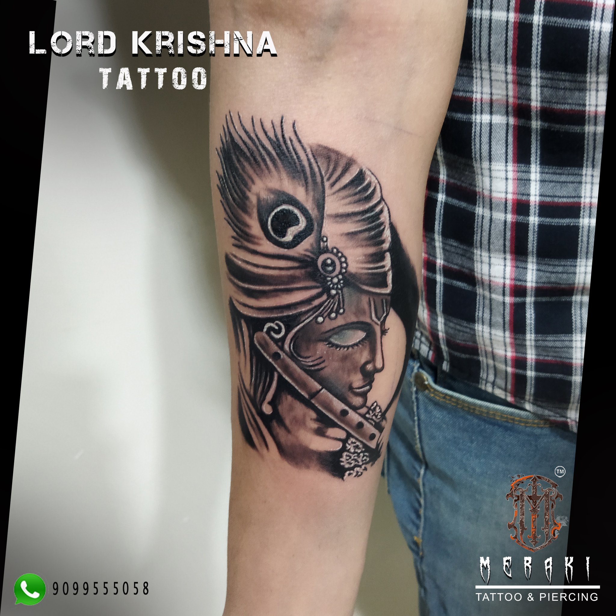 Krishna tattoo |lord Krishna tattoo |krishna logo | Dwarkadhish tattoo | Krishna  tattoo, Tattoo designs wrist, Pretty hand tattoos