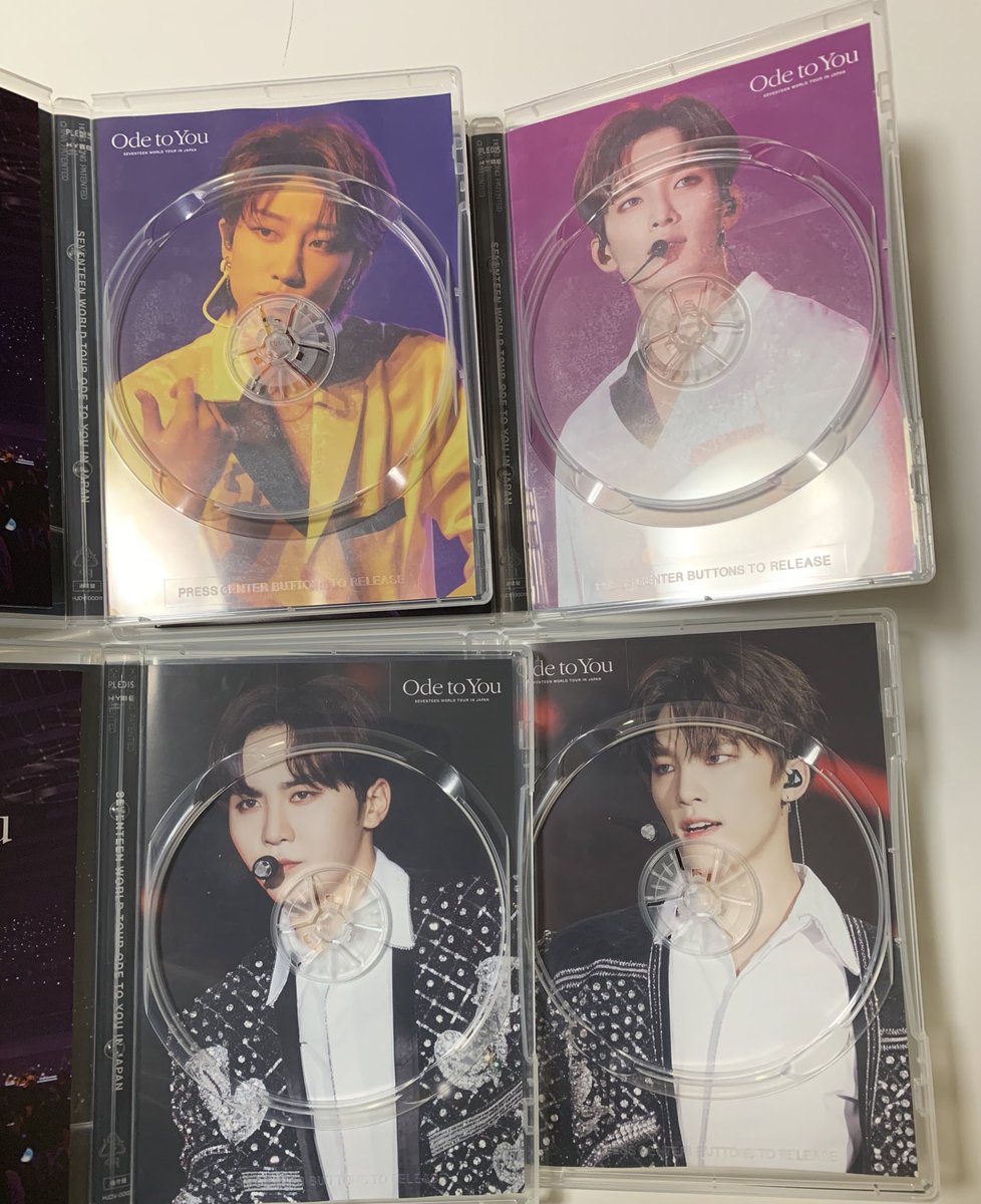 min_woo9697's tweet photo. セブチ　ode to you  Blu-ray  交換
譲:ジャケット→ディエイト、ドギョム、スングァン、ディノ
トレカ→エスクプス、スングァン、バーノン

求:ジャケット→ウジ、ミンギュ
トレカ→ミンギュ

2:1も検討させて頂きます！
大阪手渡しor郵送
お気軽にお声掛けください☺️ https://t.co/Ps4R82JCHU