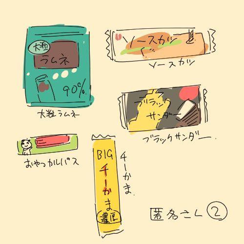 お疲れ様です。先日匿名で干し芋リストからそれぞれ送っていただいた方へ できれば個別にお礼を言いたかったのですがどちらに申し上げればいいのかわかりませんでしたのでこちらでお礼申し上げます。いただいた物品はお絵描きのリラックスタイムに大切にいただくようにさせていただきます。 