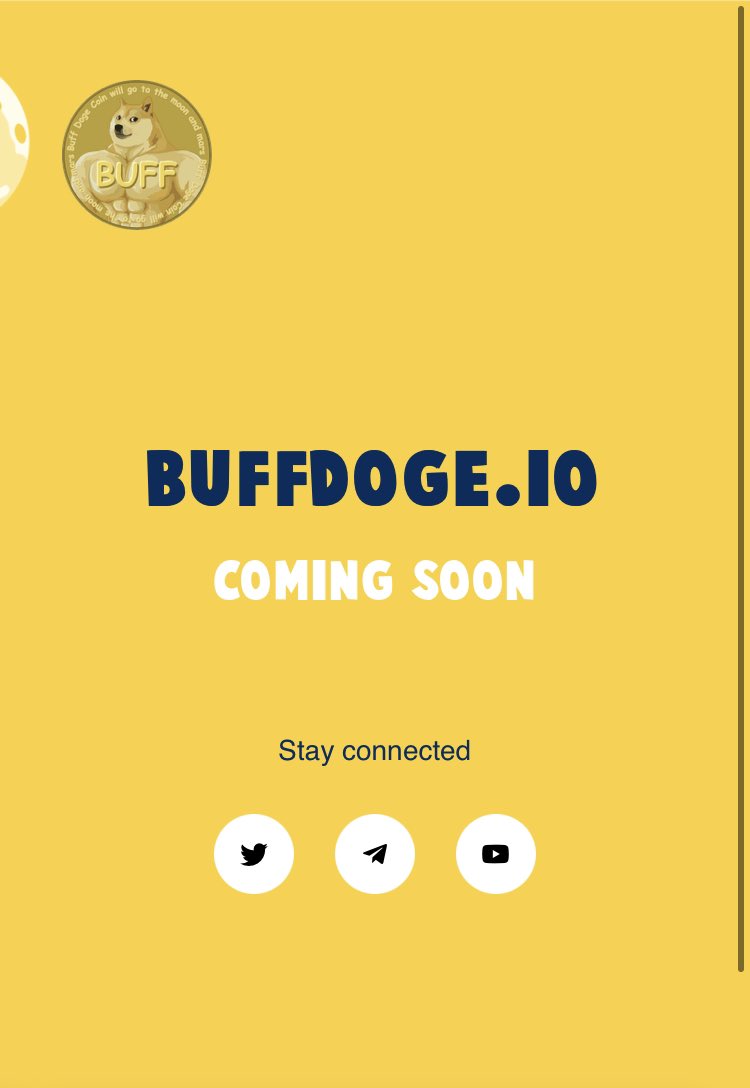 CryptoKojima's tweet photo. Something that develops on the https://t.co/fLKkdD6DFL , wait for the release date, something big is coming😉

#BuffDogeCoin #buffdoge #buffdogecoinarmy #Metaverse #buffdogecoinhodler #NFTshill #BUFFDOGEARMY #NFT  #buffdogecoinholder #nftart 
#memecoin #Crypto #Bitcoin 
#Ethereum https://t.co/fmXTNGzM4O