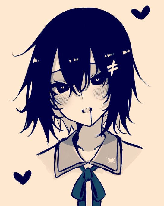 メンヘラのtwitterイラスト作品