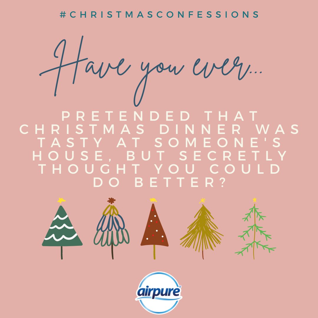 AirPureUK's tweet photo. Does anyone feel brave enough to confess? Or even brave enough to tag the culprit? 😂
Was yesterday's Christmas dinner everything you dreamed it would be? 🍽️
#christmasconfessions #haveyouever #tellthetruth #airpure #airpureuk #regifted #christmas #confessions #christmastime https://t.co/s5cS1My55b