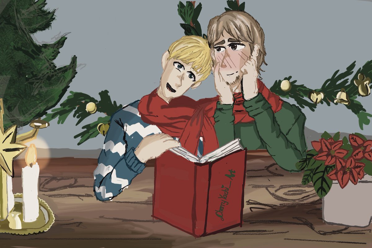 Happy late Christmas!
Here’s a cozy modern jearmin reading about Christmas around the world!
I drew this for a lil project together with some other amazing #jearmin creators!

google drive: tinyurl.com/vsakzbw8
itch. io: tinyurl.com/25hhwrp8
#jearmin #jearminholizine