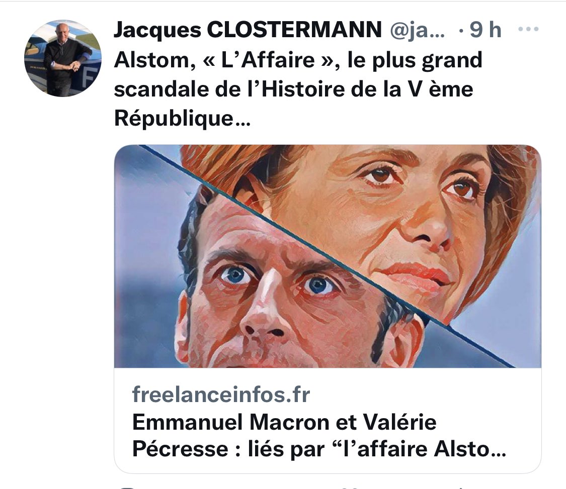 NellyCaminade's tweet photo. @RICHELIEUArman1 #laffaire #pecresse #Macron #ALSTOM https://t.co/p5tQRSnMIo