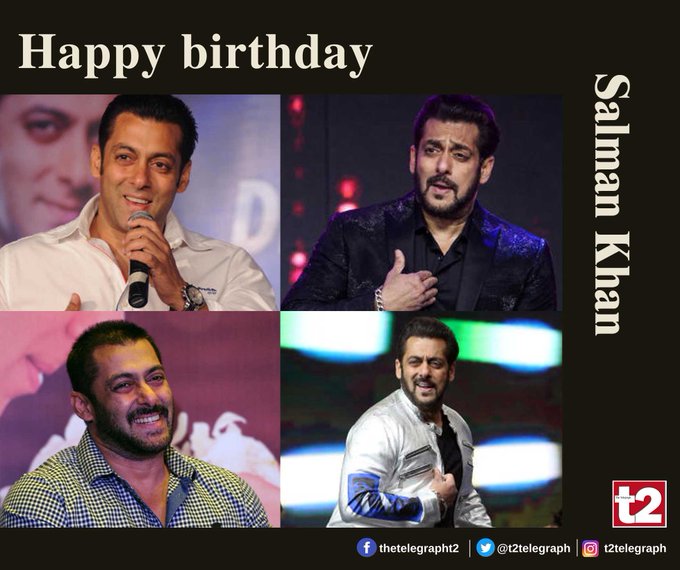 T2 wishes Salman Khan, the superstar with a large heart, a very happy birthday. 