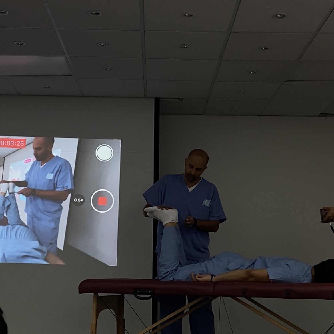 AlabbasPT's tweet photo. Thank you @DrAlrwaily @physio_shop for the most interesting &amp; informative workshop I’ve ever been in #LBP #Physioshop 👏🏼❤️ https://t.co/VhsBhtFgsx