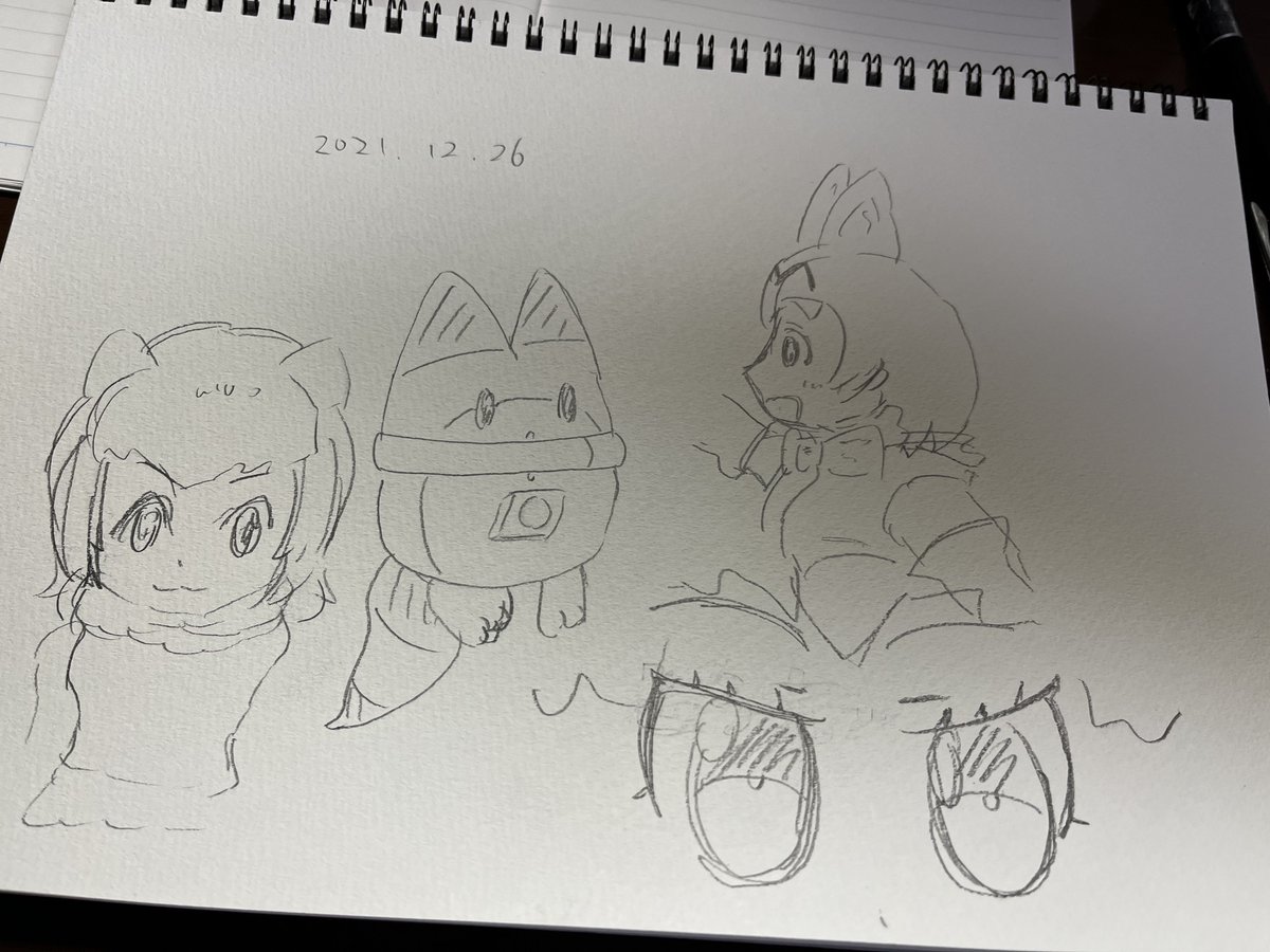 久しぶりの絵を描いた 
