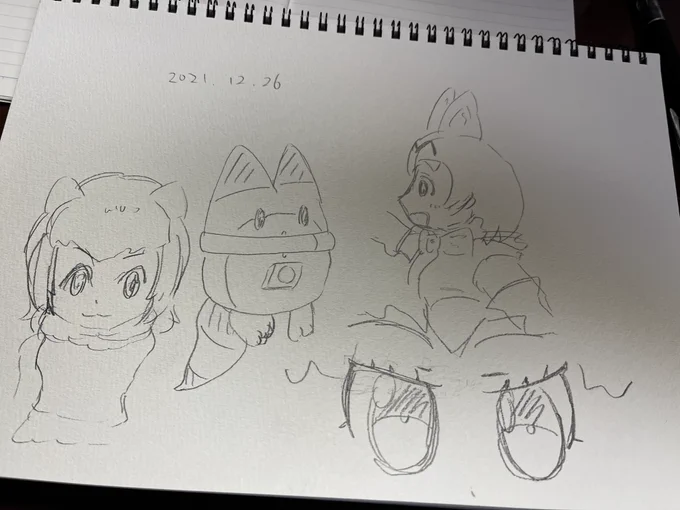 久しぶりの絵を描いた 