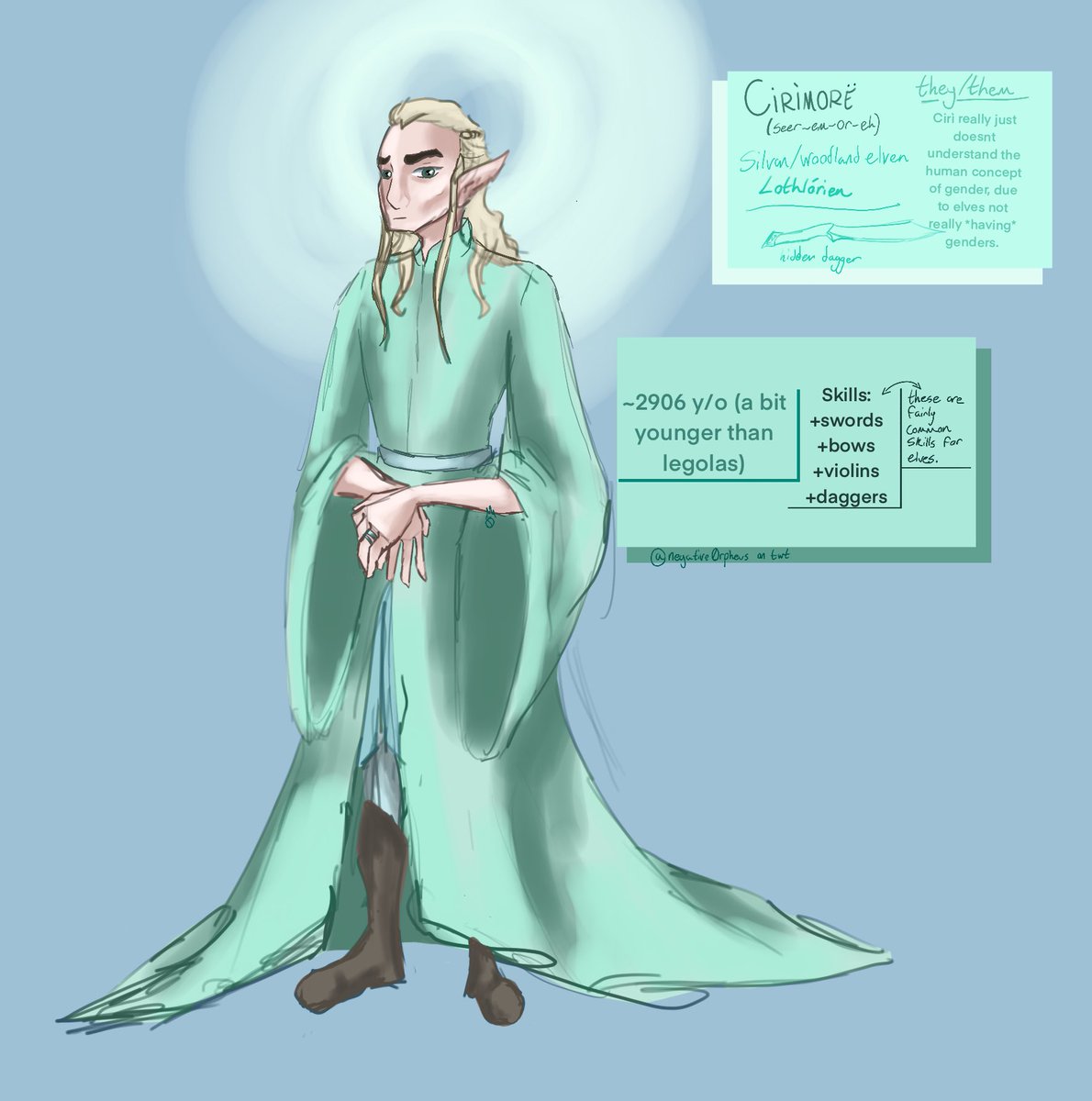 _DWARVENKING's tweet photo. Cirìmorë of Lothlórien.
#originalcharacter #LordOfTheRings #lotr #lotroc #originalcharacterart #characterdesign #digitalart https://t.co/5JDtUtzOQc