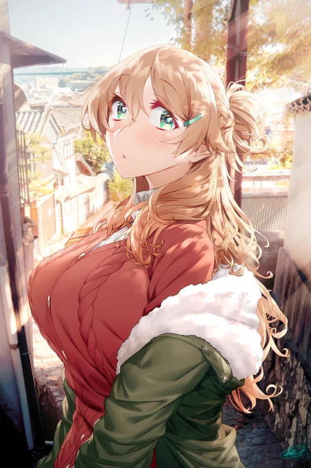 【オリジナル】秋の休暇中のバッカスさん 