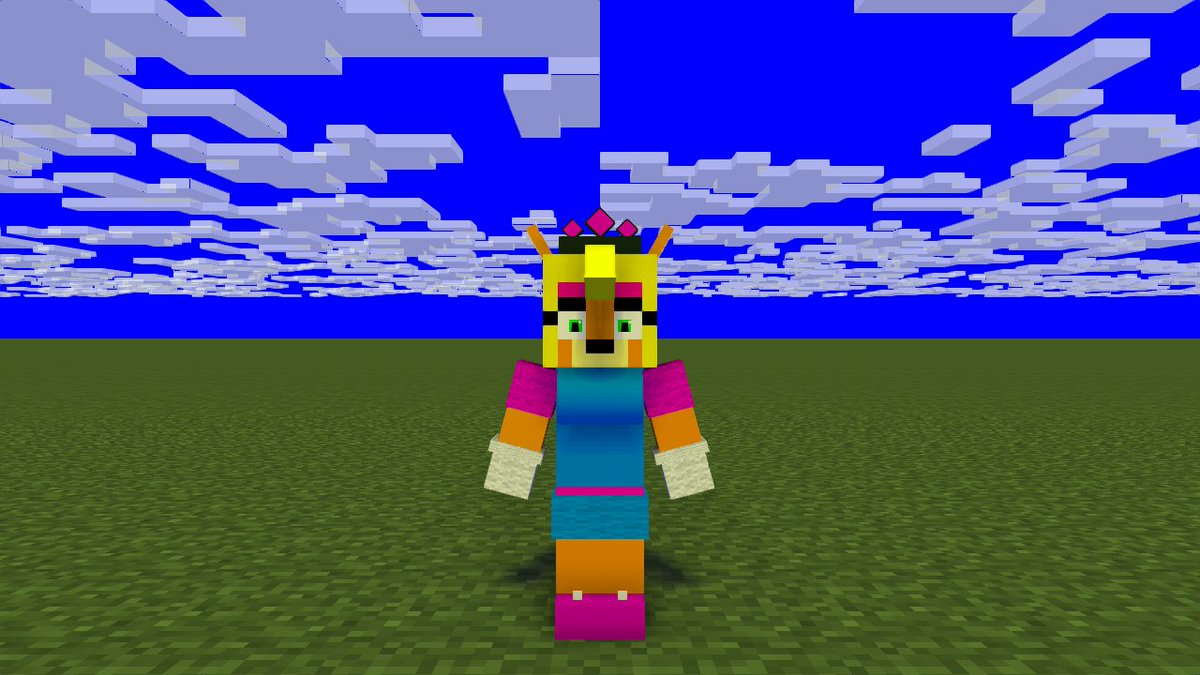 BendysGame1's tweet photo. Say hello to a new Princess Coco! You like it? #CrashBandicootFanart #CocoBandicoot #PrincessCoco #MineImator https://t.co/baIc7iR4Ww