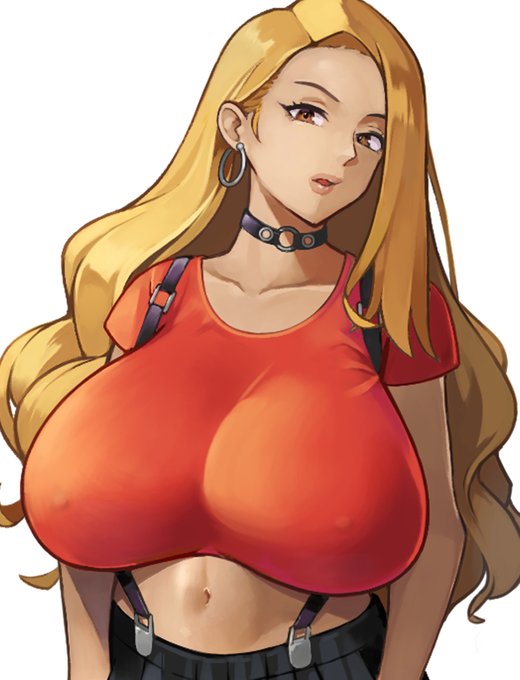 元ヤン金髪おっぱいキャラ出来ました 