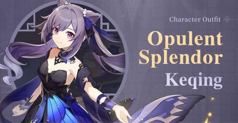 !! KEQING SKIN GIVEAWAY !!

⁃like and rt 
⁃follow me <a href="/mochikokomi/">jewel ✨</a> (aka keqing’’s wife) 💜
⁃comment keqing pics 
⁃ends on the 2.5 update!

#genshin #genshingiveaway #genshintwt #genshinimpact #genshinimpactgiveaway #keqing