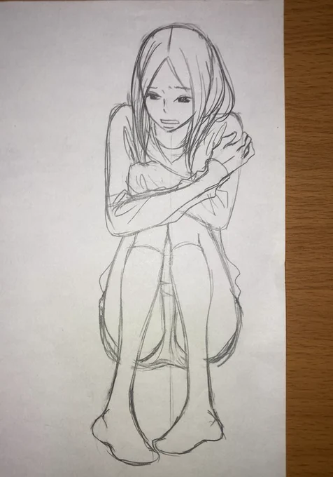 「うさぎドロップ」のいろいろ…
ちょっと動きがあるだけで、いきなり原稿用紙にしたがきを描くのが難しくて、よく別紙に描いたりして四苦八苦していました(当時はペン入れまでは紙でその後デジタル作業)
2枚目の大きい絵は予告カットのしたがき?
すべてデジタルになった今も四苦八苦はしています 