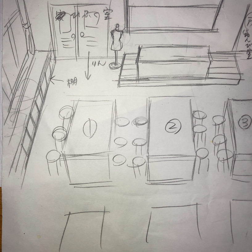 「うさぎドロップ」のいろいろ…
ちょっと動きがあるだけで、いきなり原稿用紙にしたがきを描くのが難しくて、よく別紙に描いたりして四苦八苦していました(当時はペン入れまでは紙でその後デジタル作業)
2枚目の大きい絵は予告カットのしたがき?
すべてデジタルになった今も四苦八苦はしています