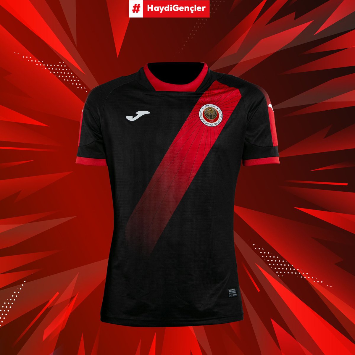 kirmizikara's tweet photo. 🆚 B.S. Ümraniyespor karşısında SİYAH formamızla sahada olacağız.

#HaydiGençler 🔴⚫️ https://t.co/XeeAeirK5S