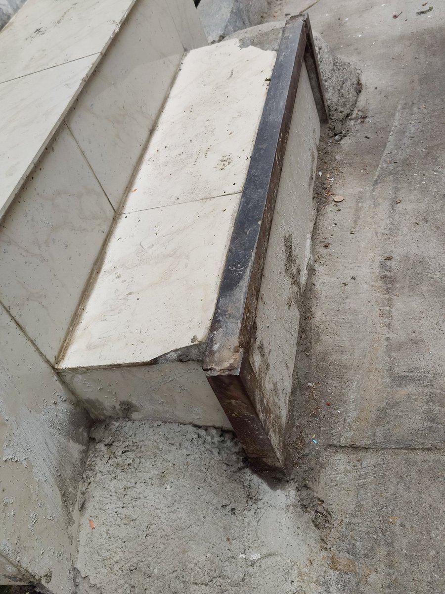 Parv570's tweet photo. @DelhiPolice @dcp_outernorth @MCDdelhi @DmcNarela sir today due to encroachment in public path/street my car tyre is inflated. Nobody is here to take action against these type of encroachment. It is clearly seen in photos that how a Iron angle is fitted. Pls take stern action. https://t.co/PXCBxtkTYW