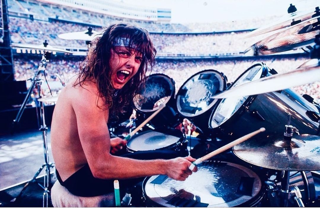 Happy birthday today to Mr Lars Ulrich 