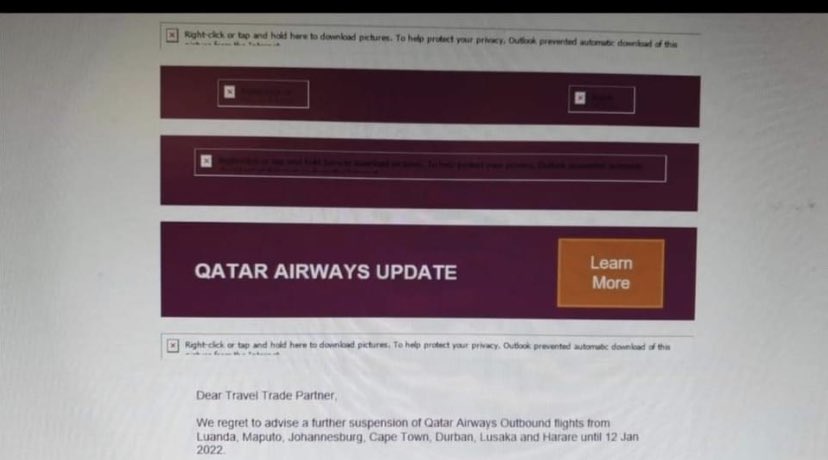 katiemacSA's tweet photo. @qatarairways Why did @qatarairways not notify passengers https://t.co/sESX9ULVUw