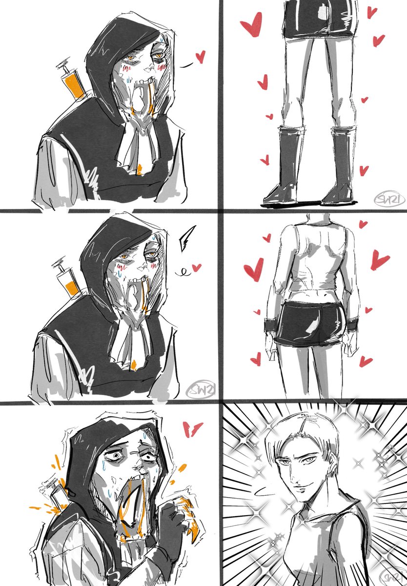 iiSwEetPeA's tweet image. Blight wasn’t ready for Jeryl😭
#DeadbyDaylightfanart #dbdfanart #dbdblight #dbdjeryl