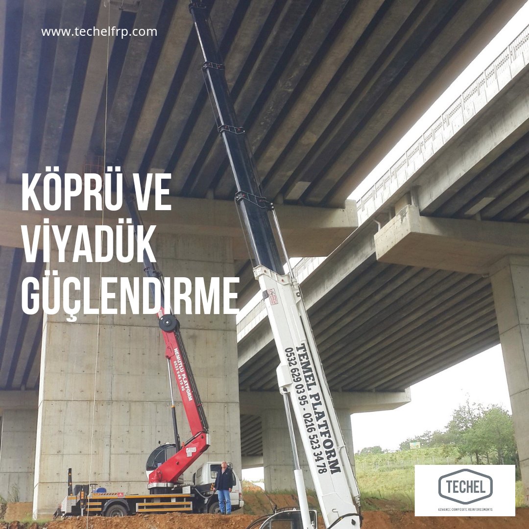 FrpTechel's tweet photo. Köprü ve Viyadük Güçlendirmesi
Kullanılan sistem sayesinde yıkıp yeniden yapmak yerine; daha ekonomik yöntemler ile güçlendirmek mümkündür.

#inşaat #inşaatmalzemeleri #frp #kompozit  #carbonfiber #yapıgüçlendirme #binagüçlendirme #köprü https://t.co/88RVbkugNo