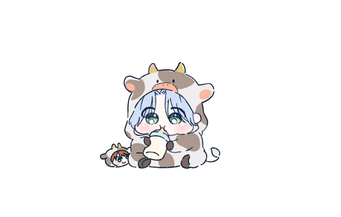 おおきくなれよ🐮 