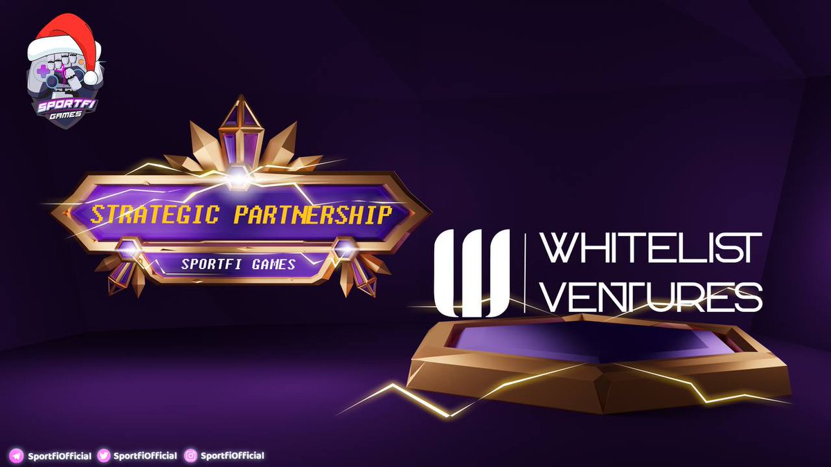 Friends, we are happy to announce our partnership with #SportFi🔥

15 Winners will receive $100 Airdrop each in project tokens Private Round allocation absolutely free

📆Deadline 3rd January at 11:00 UTC

Detailed conditions for participation in the post t.me/whitelist_en/1…