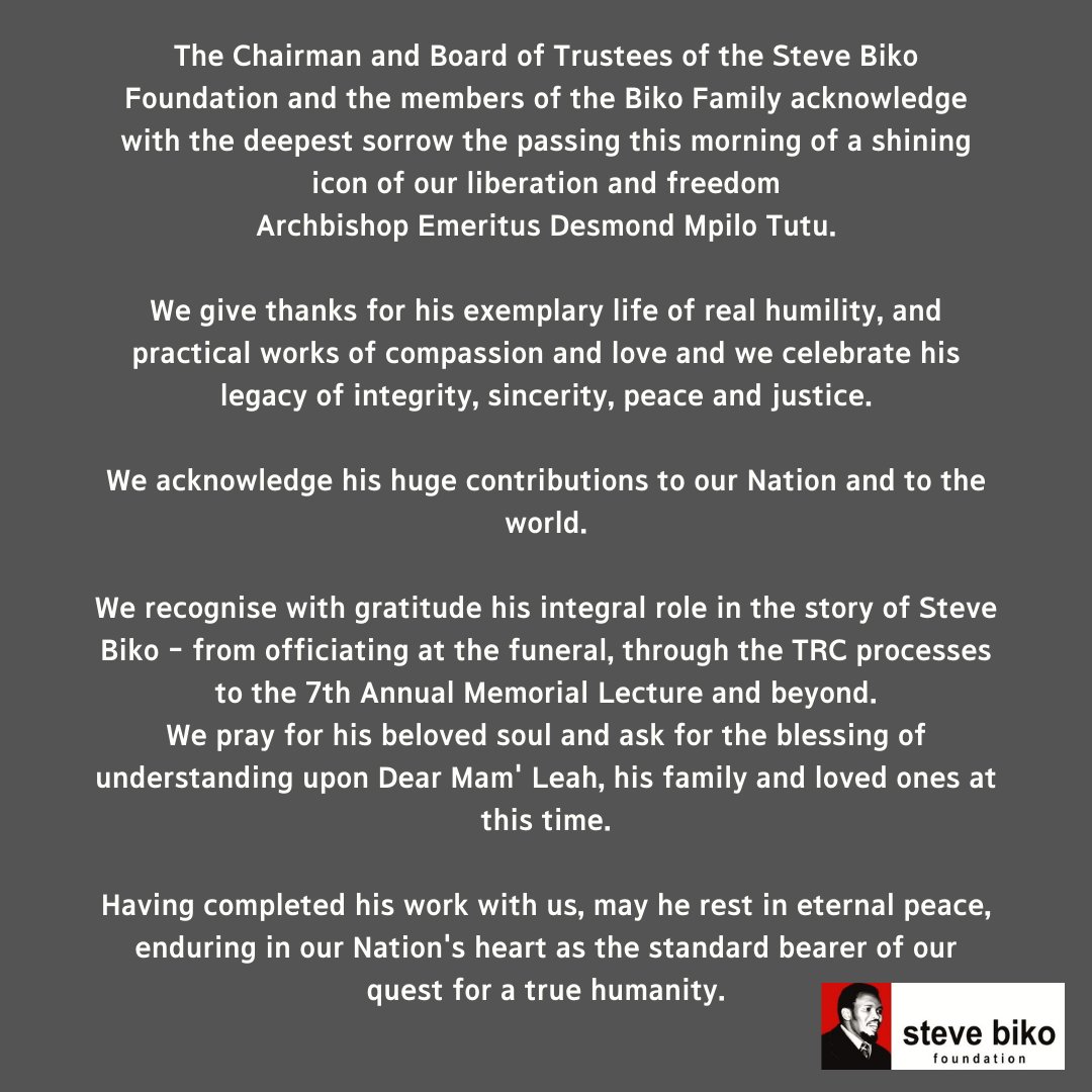 SteveBikoFoundation tweet media